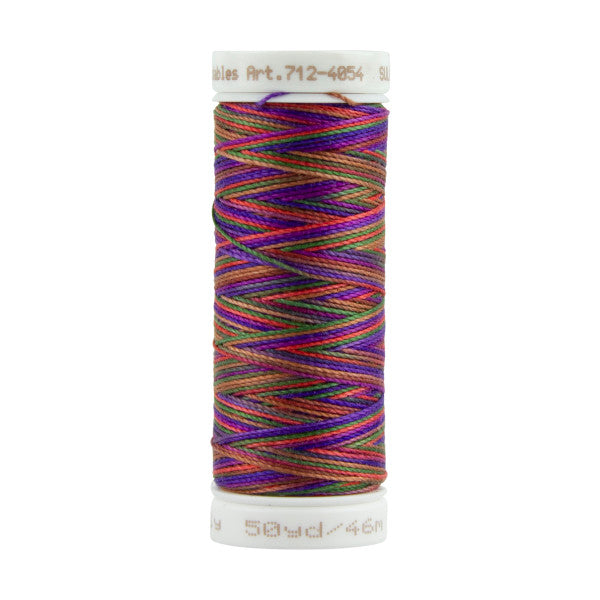 Sulky 12 Wt Cotton Petites Blendables #4054 Royal Sampler