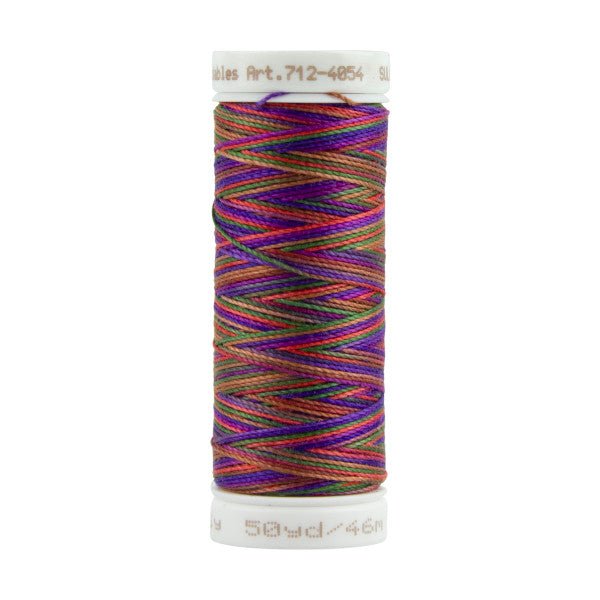 Sulky 12 Wt Cotton Petites Blendables #4054 Royal Sampler