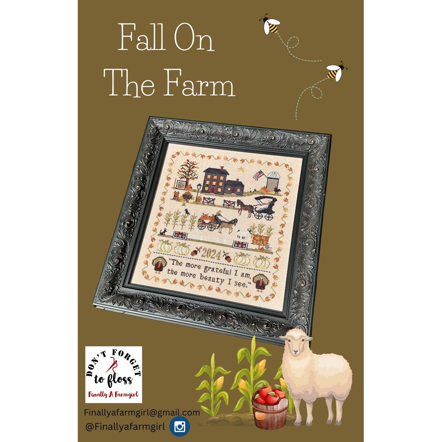 Fall on the Farm Pattern