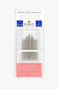 DMC Hand Embroidery Needles Size 5/10