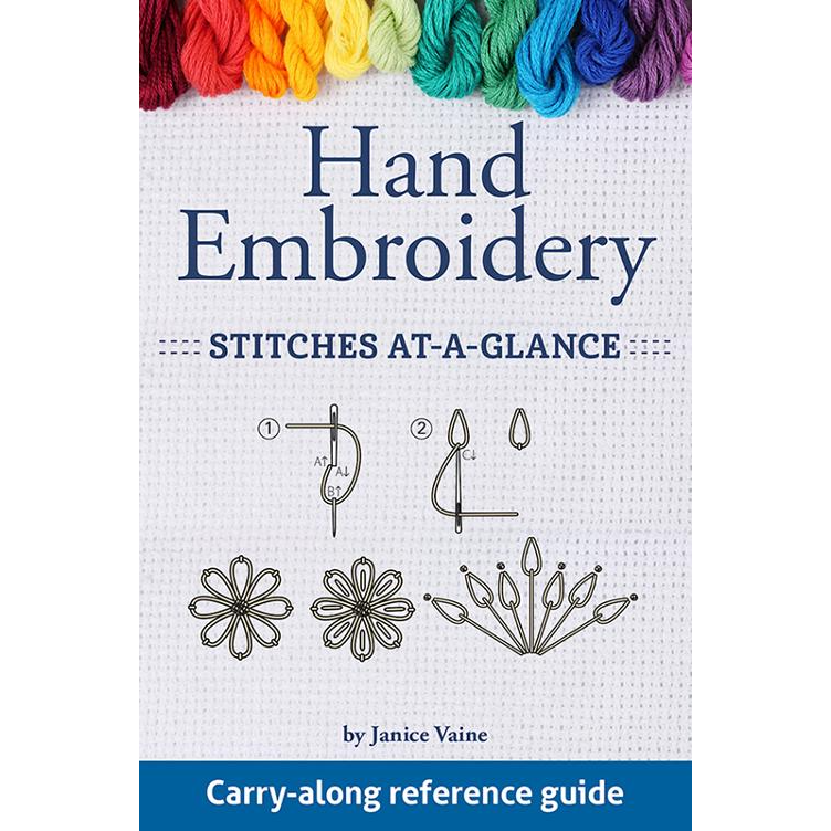 Hand Embroidery Stitches At-a-Glance Book