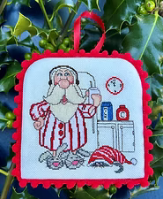 Santa's Snack Time Pattern