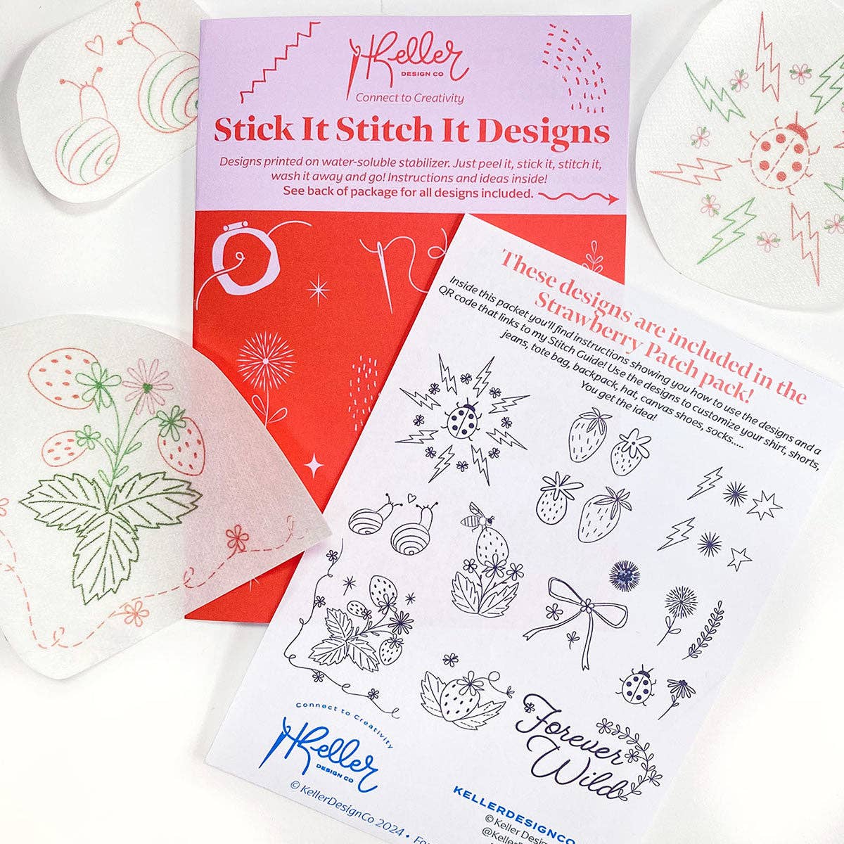 Stick It Stitch It Patterns Strawberry Patch
