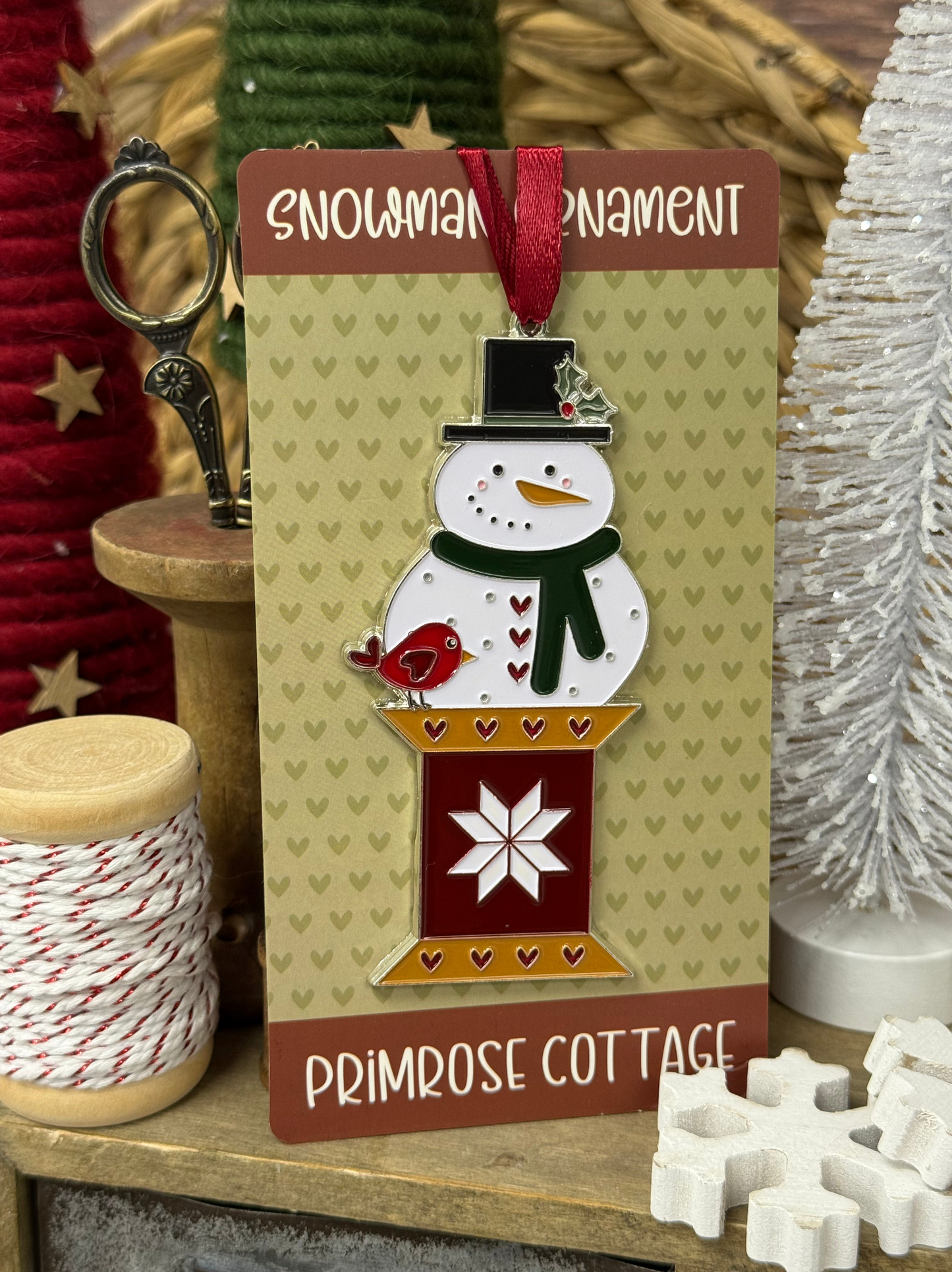 PRE-ORDER Snowman Ornament