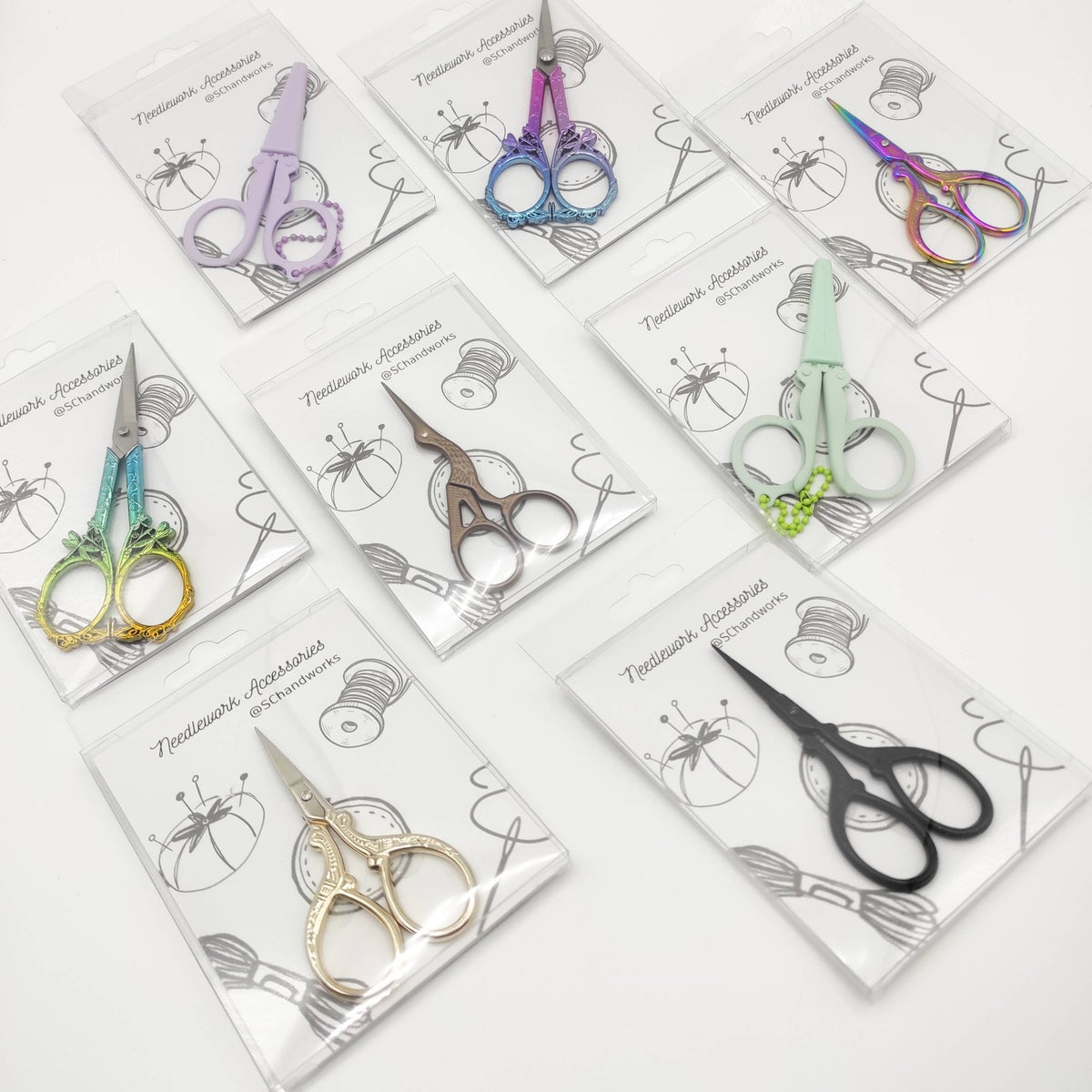 Portable Folding Scissors Blush