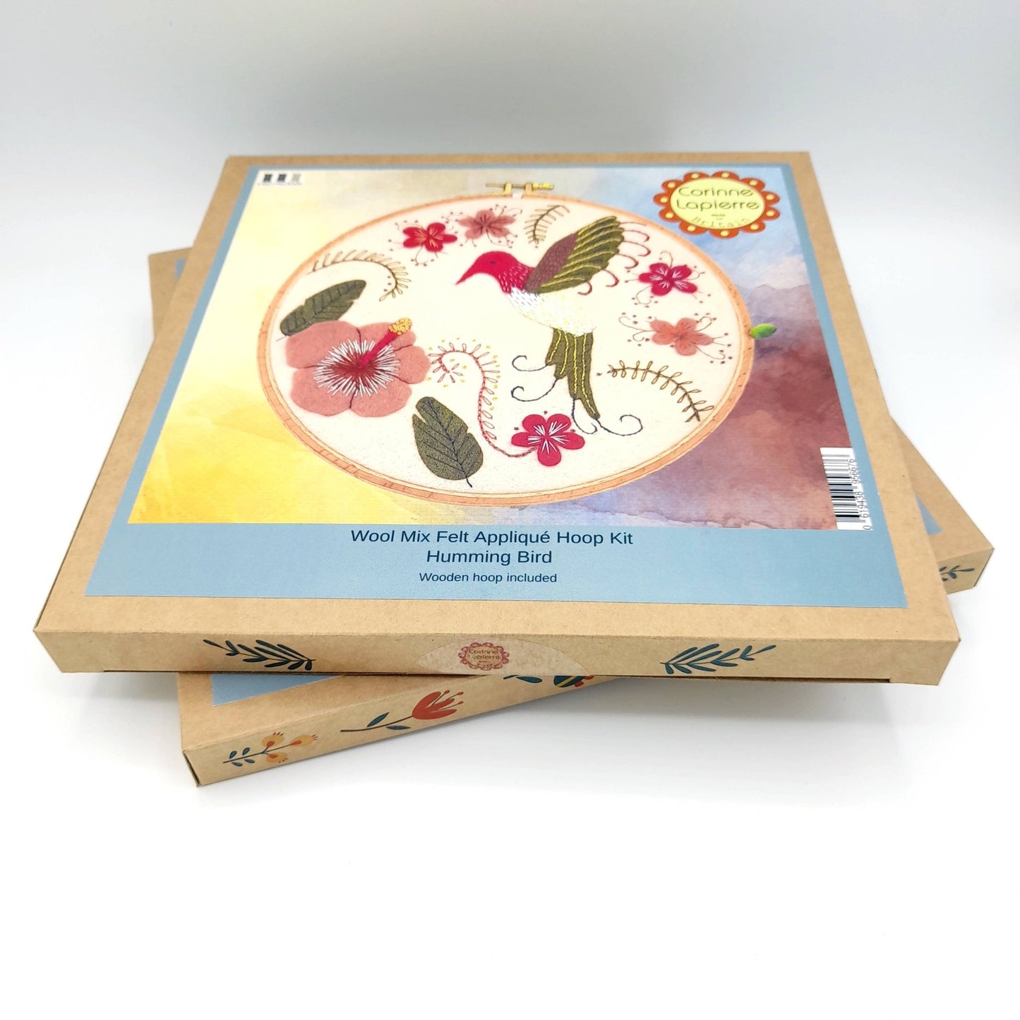 Hummingbird Applique Hoop Craft Kit