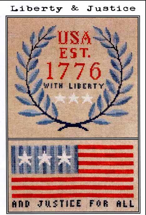 Liberty and Justice Pattern