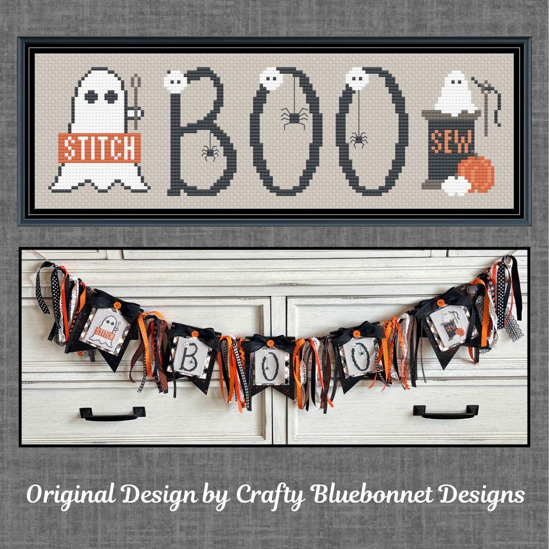 Boo Banner Pattern