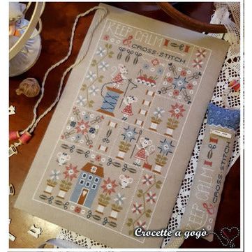 Keep Calm and Cross Stitch Pattern