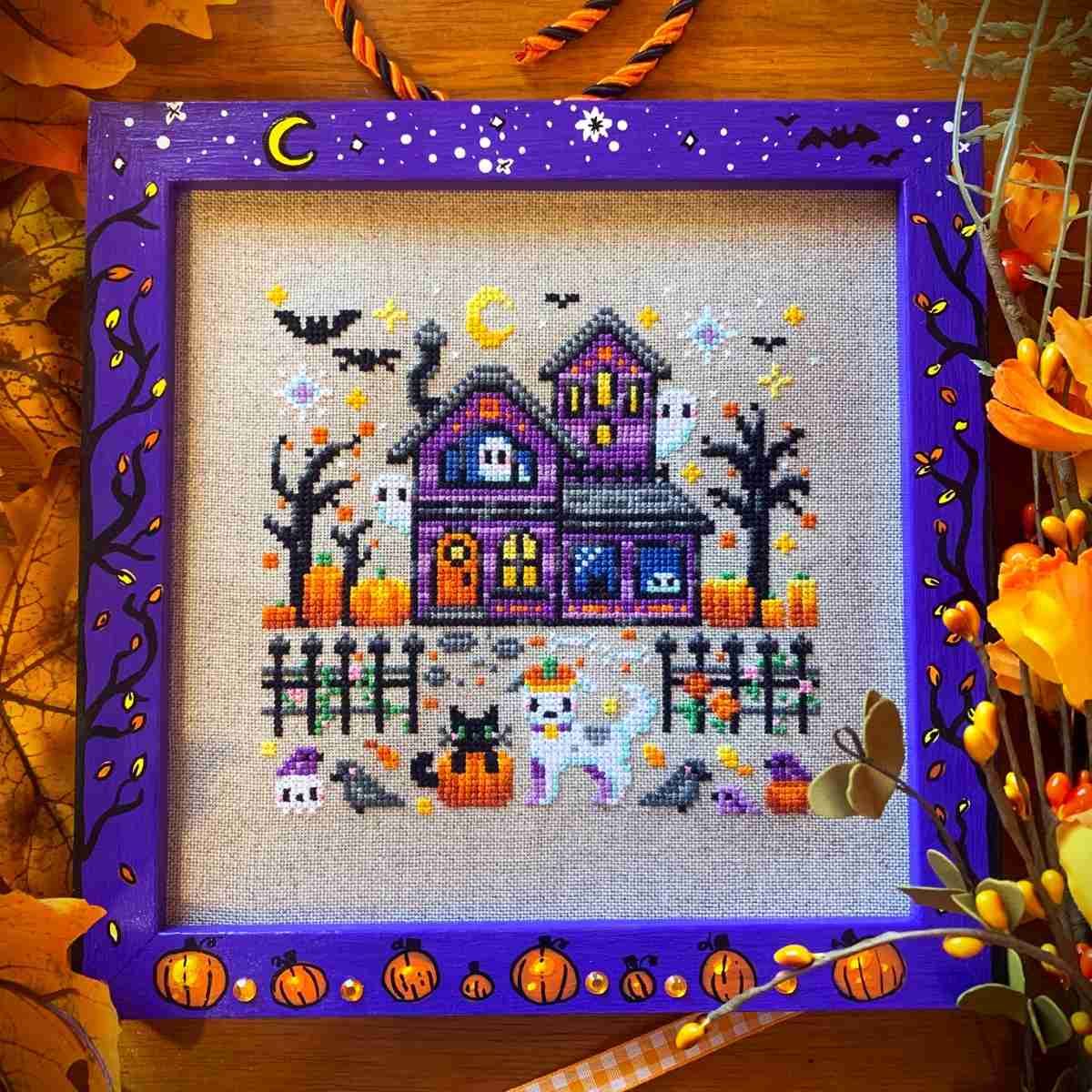 Happy Haunted Home Pattern
