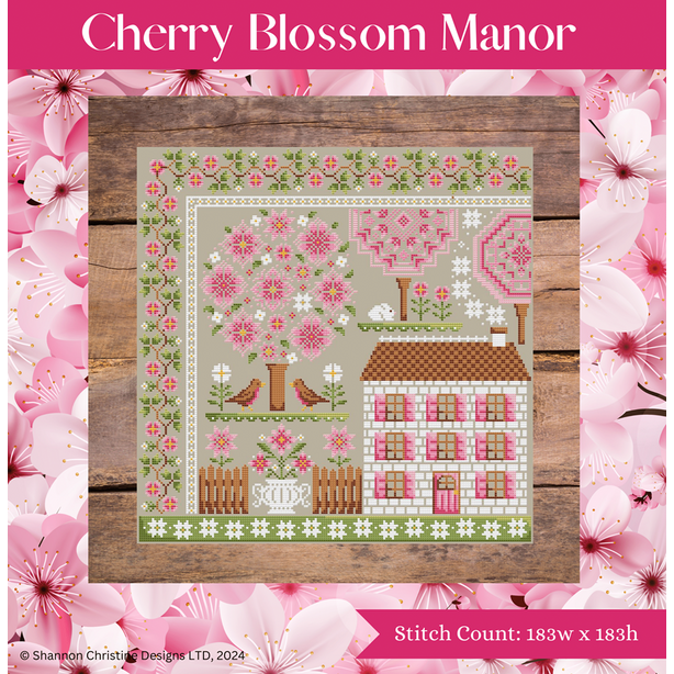 Cherry Blossom Manor Pattern