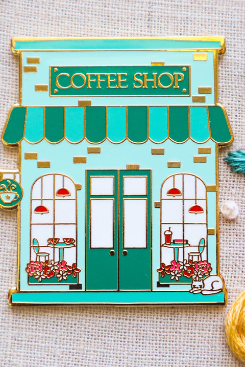 Coffee Shop Needle Minder