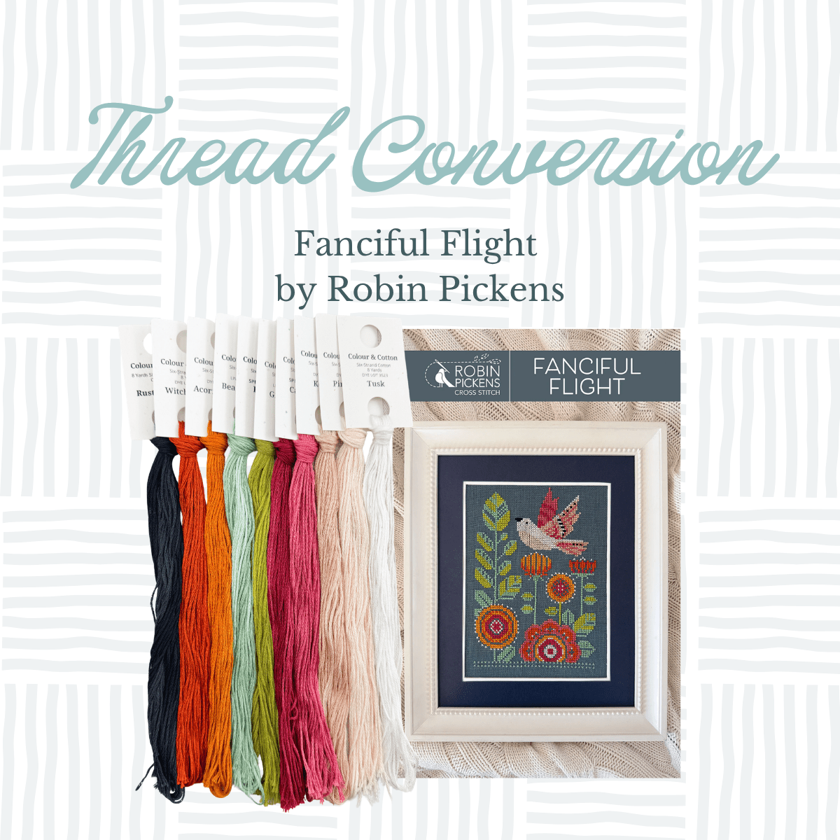 Thread Conversion Pack - Fanciful Flight by Robin Pickens