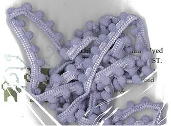Bogart's Violet Mini Pom Pom 1 yd