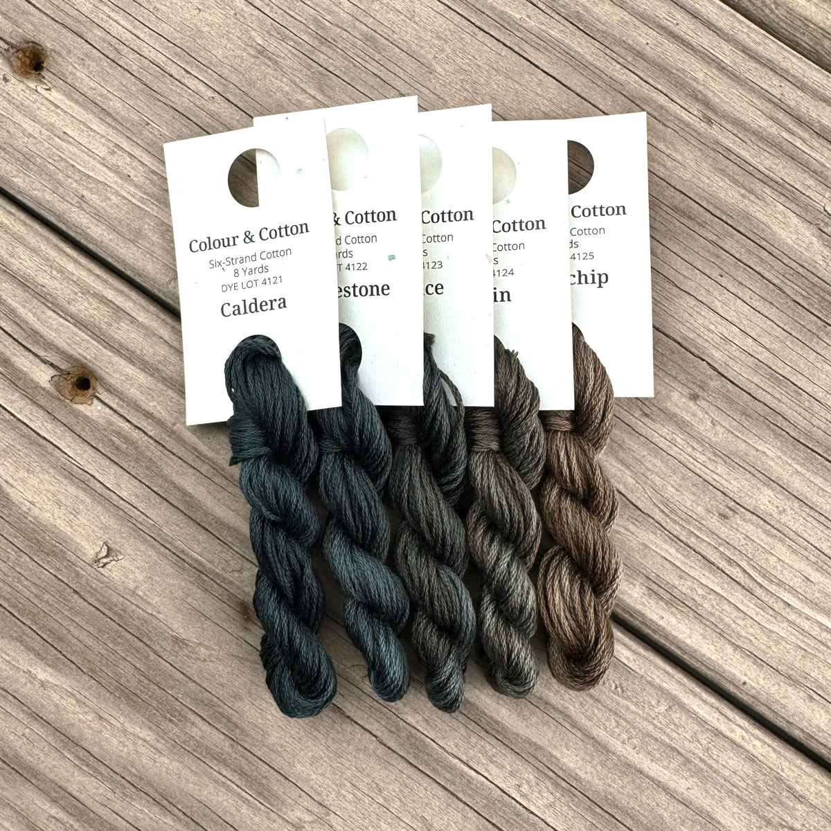 Gradient Thread Set Earthen Neutrals