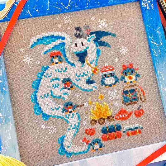 Penguin Days Pattern