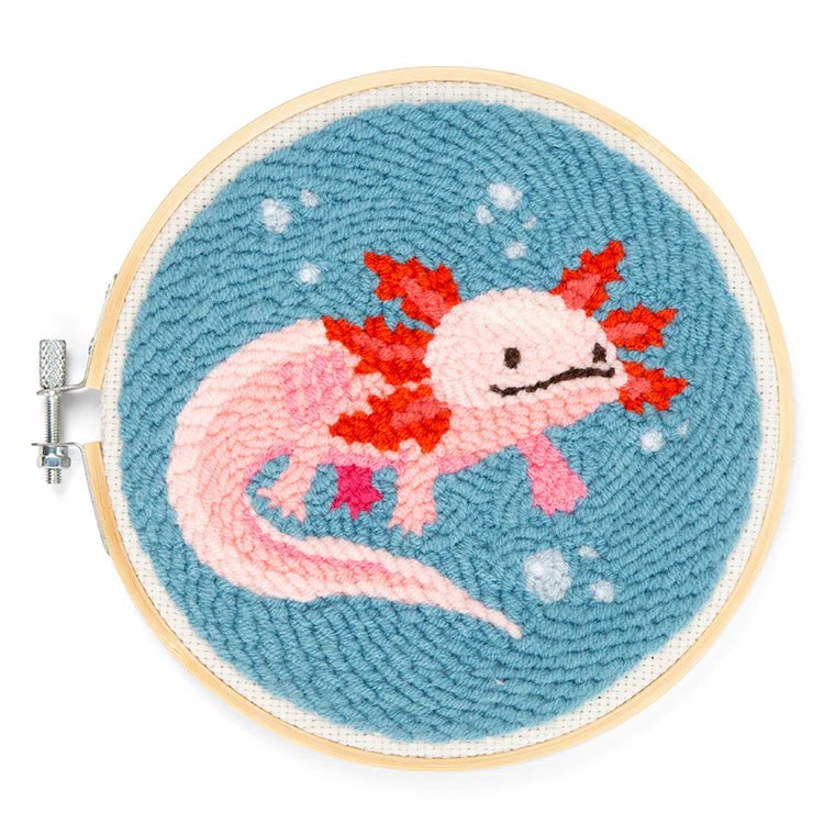 Punch Needle Kit - Axolotl