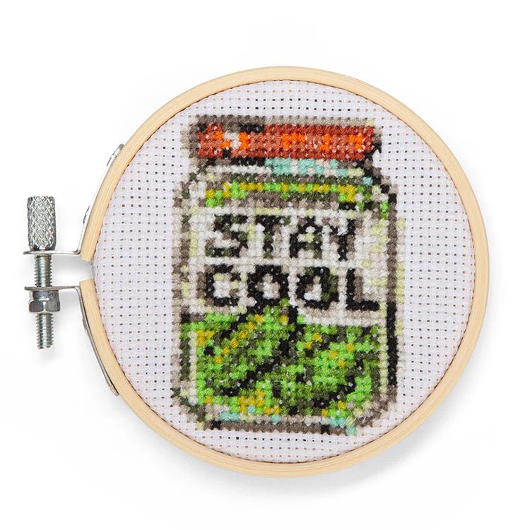 Mini Cross Stitch Kit - Pickle