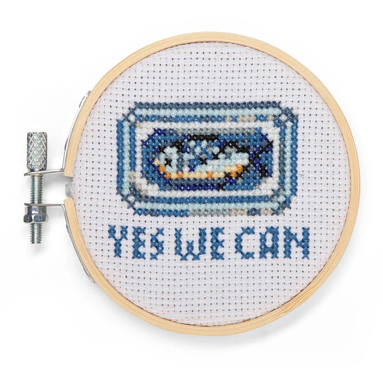 Mini Cross Stitch Kit - Sardine
