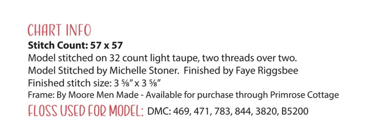 Garden Variety Lemons Pattern