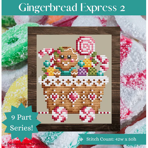 Gingerbread Express 2 Pattern