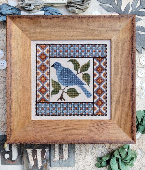 Plaid Bird Pattern