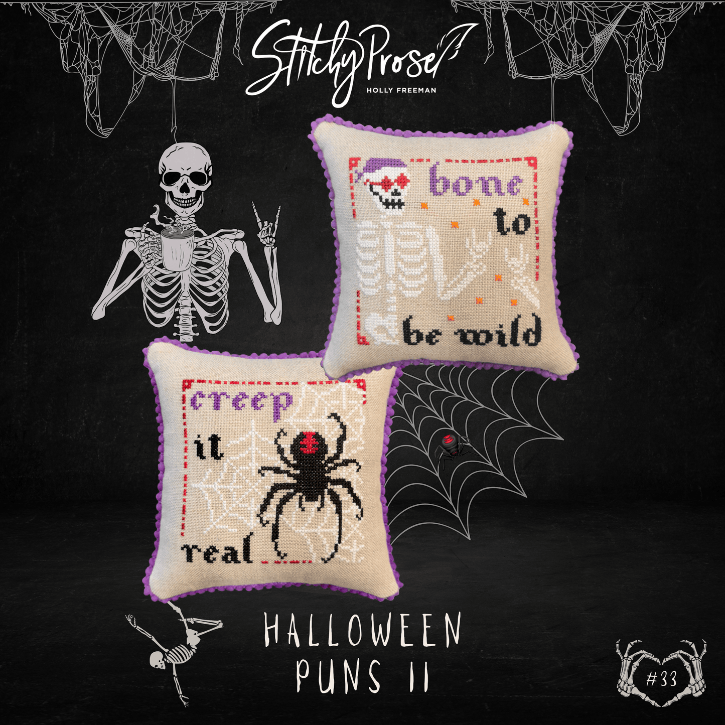 Halloween Puns II Pattern