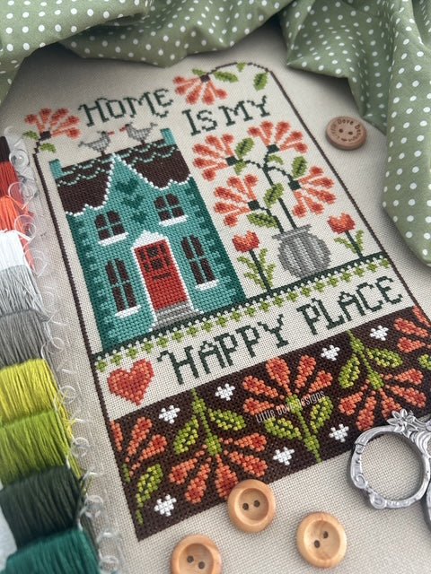 Home Is My Happy Place Pattern