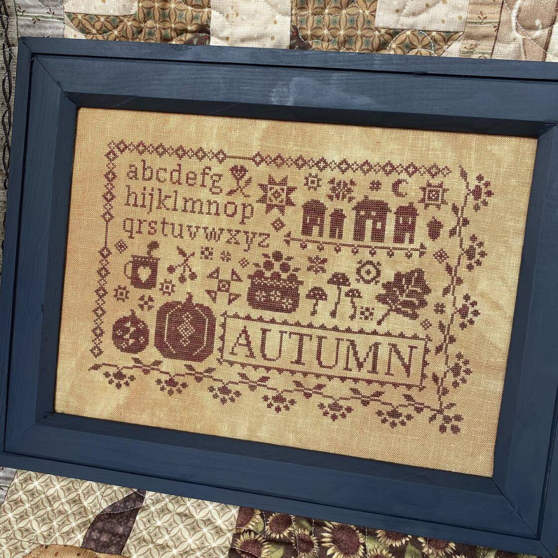 Sampler Seasons Autumn Pattern