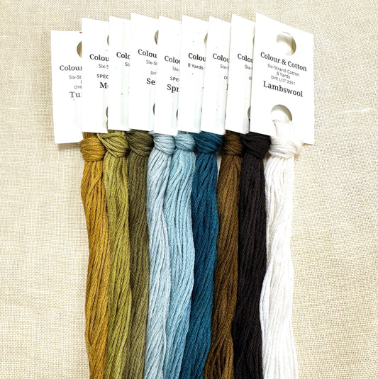 Thread Conversion Pack Kathy Barrick Christmas Stocking and Sampler