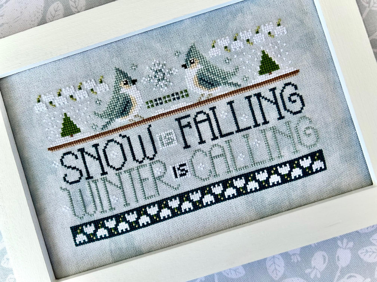 WordyBirds - January Pattern