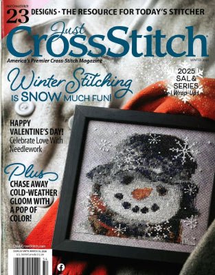 2025 Just Cross Stitch Winter Magazine