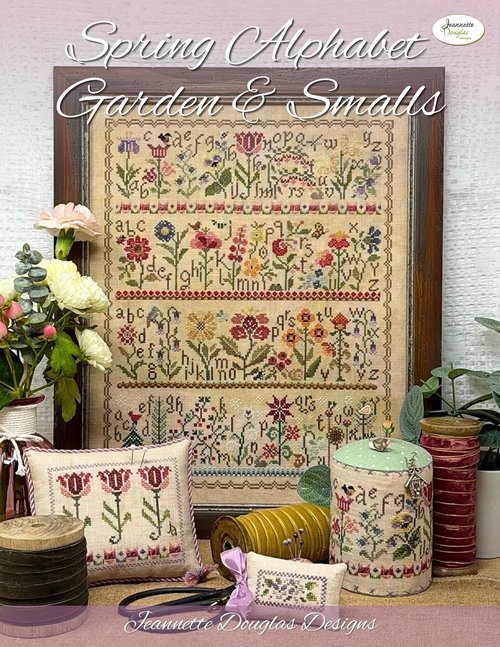 Spring Alphabet Garden and Smalls Pattern