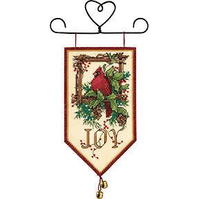 Cardinal Joy Cross Stitch Kit