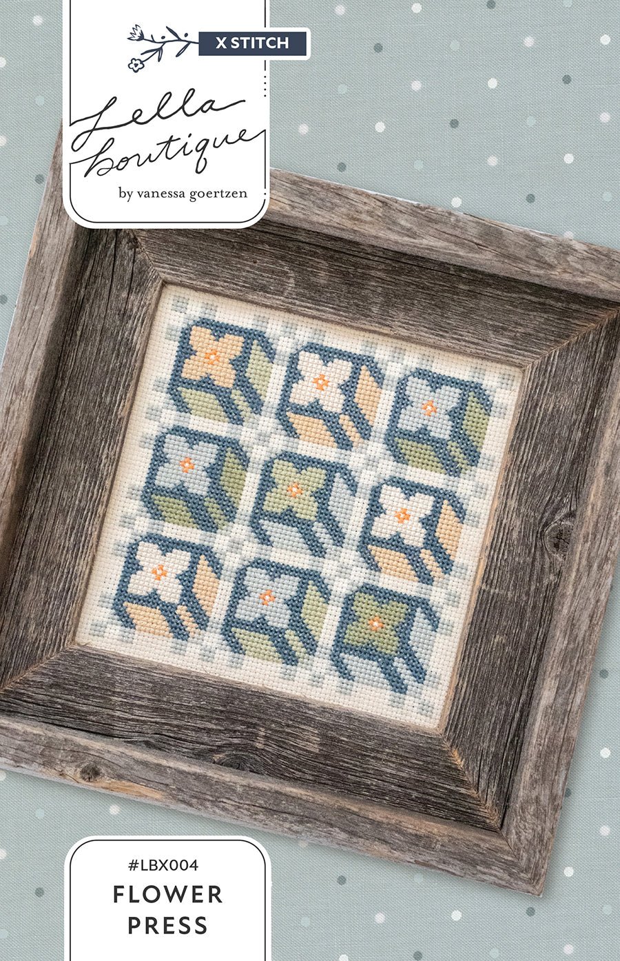 Flower Press Pattern