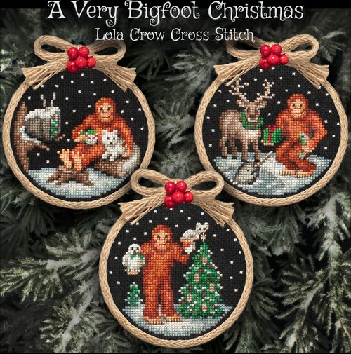 A Very Bigfoot Christmas Pattern