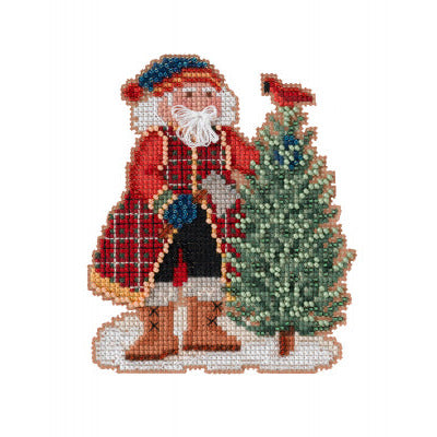 Scotch Pine Santa Kit