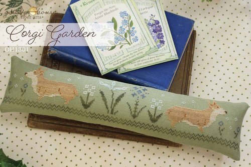 Corgi Garden Pattern