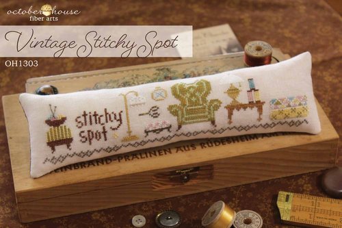 Vintage Stitchy Spot Pattern