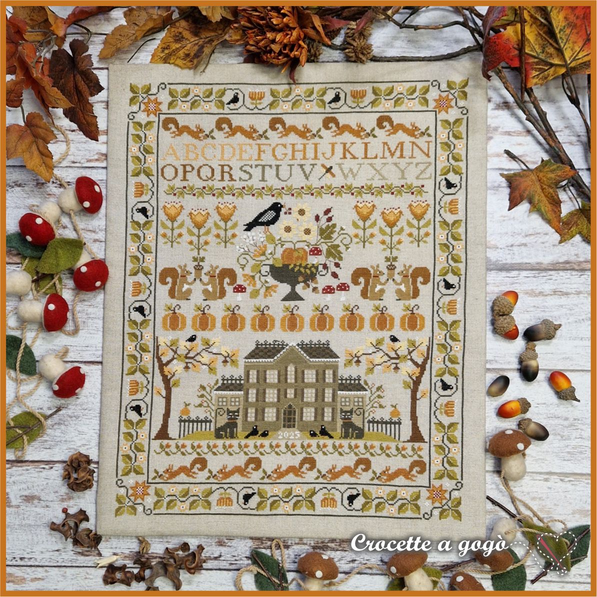 PRE-ORDER October Sampler Pattern