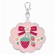Lori Holt Enamel Happy Charm Strawberry Crush