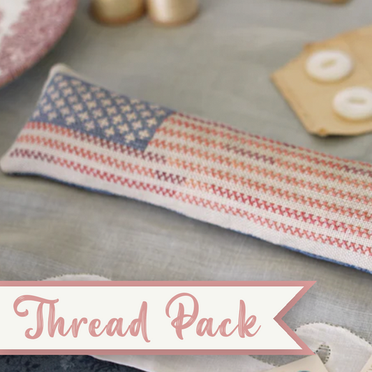 Thread Pack Faded Flag by October House Fiber Arts