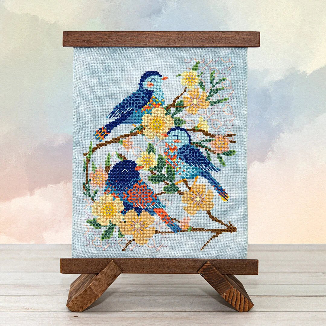 Birds + Blooms Pattern