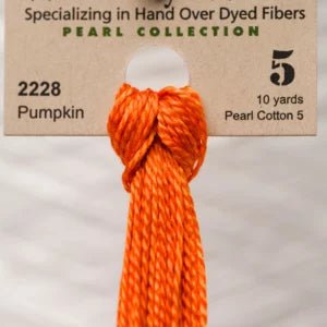 Pearl Cotton 5 – 2228 Pumpkin