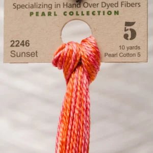 Pearl Cotton 5 – 2246 Sunset