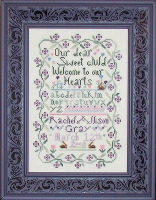 Sweet Baby Sampler Pattern