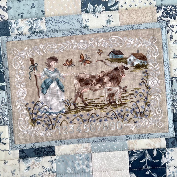 Bessie in the Bluebells Pattern
