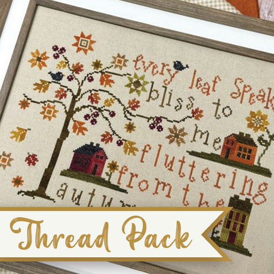 Thread Pack Leaves of Autumn by Primrose Cottage Stitches