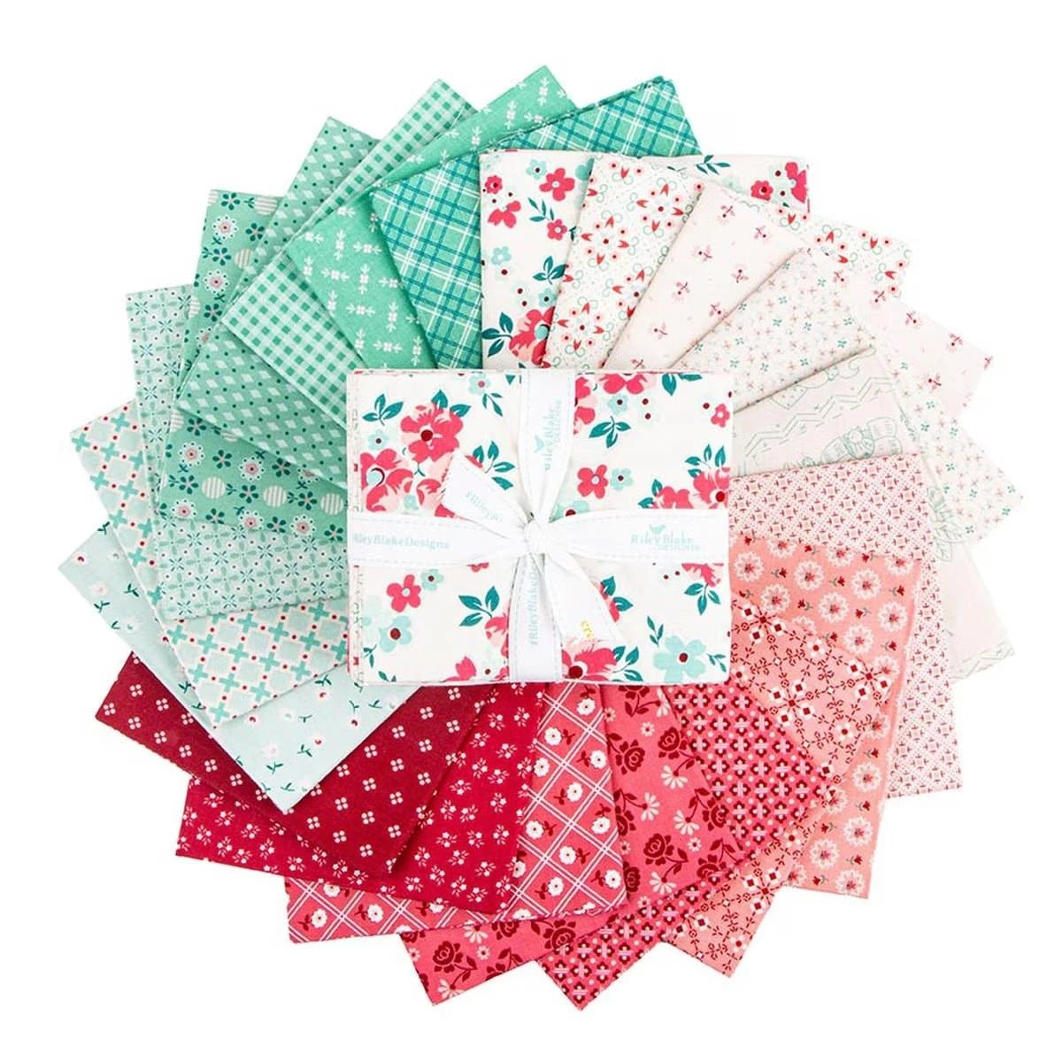 Berry & Sage 10" Stacker Bundle by Lori Holt for Riley Blake Designs