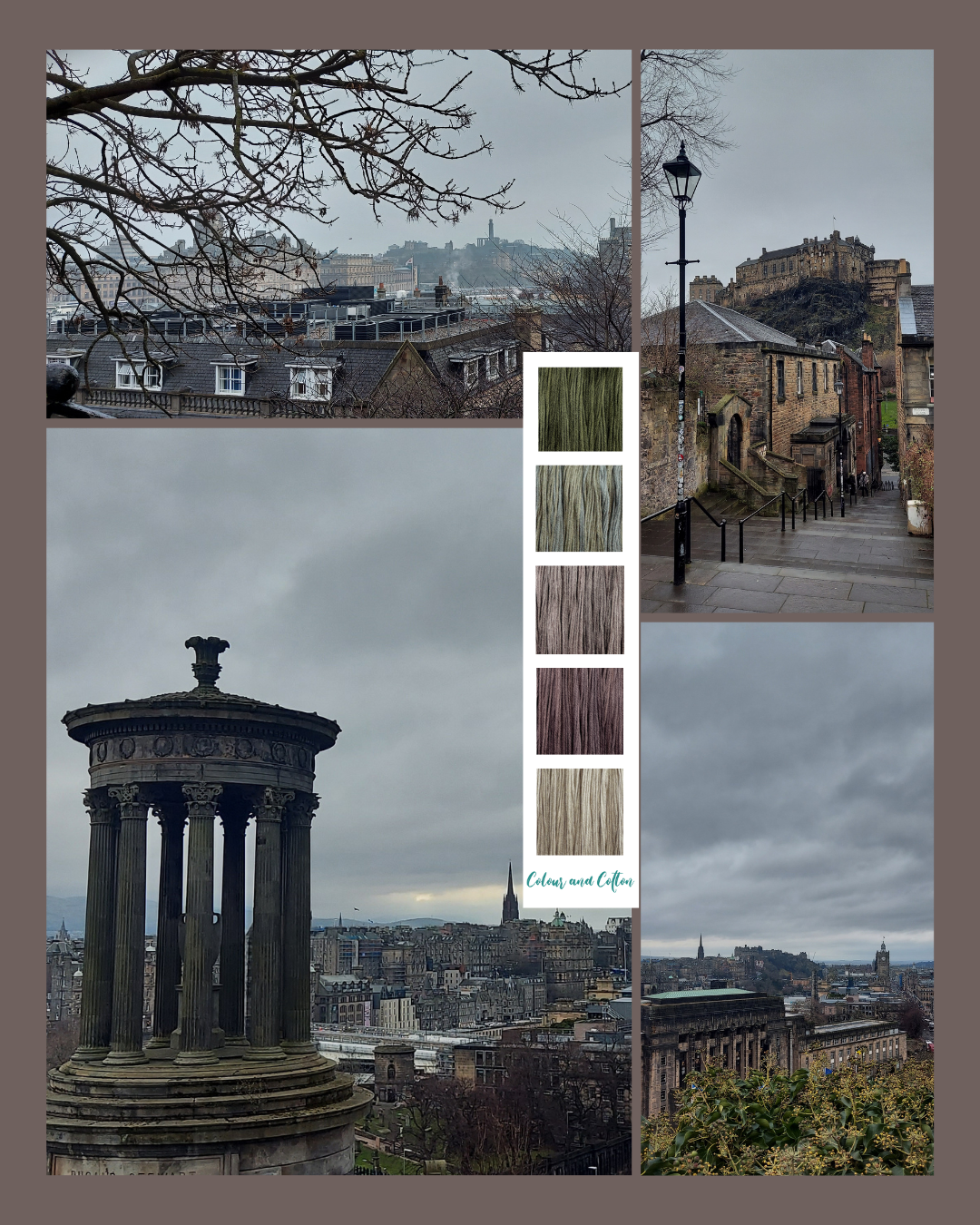 Thread Collection A Rainy Morning in Edinburgh